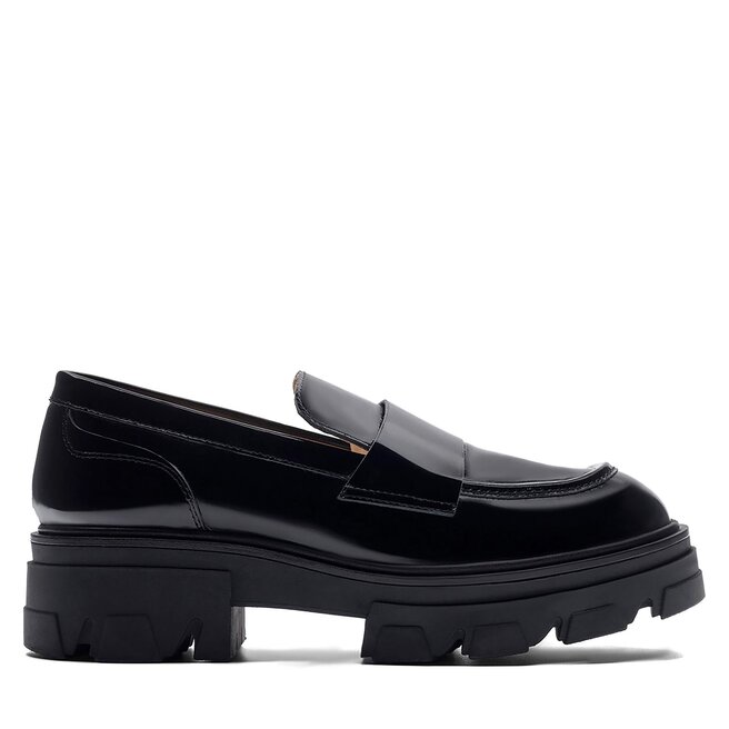 Loafersy Badura - Czarny