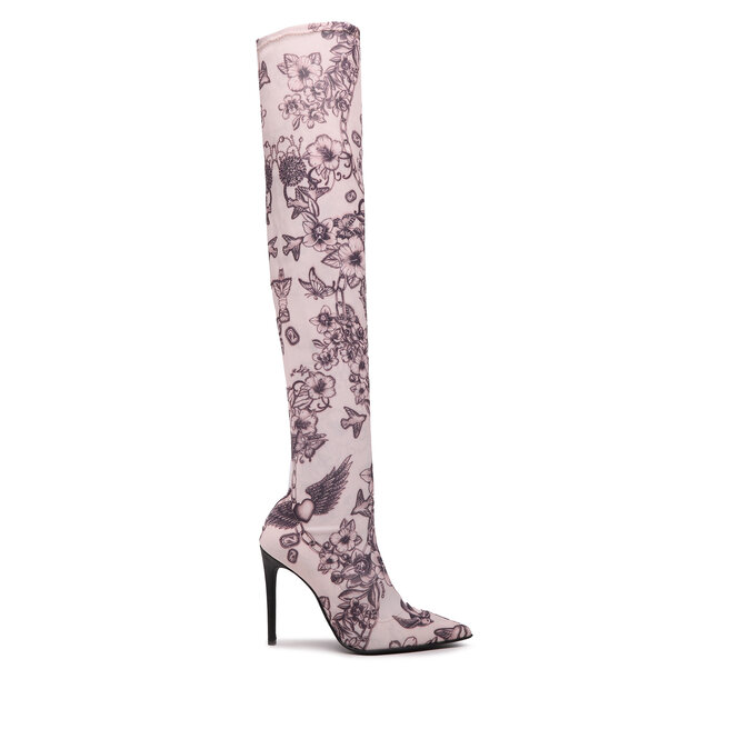 Muszkieterki PINKO Laurence Stivale PE 23 BLKS1 100672 - Beżowy