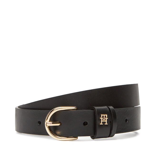 Pasek Damski Tommy Hilfiger Essential Effortless 2.5 Go - Czarny