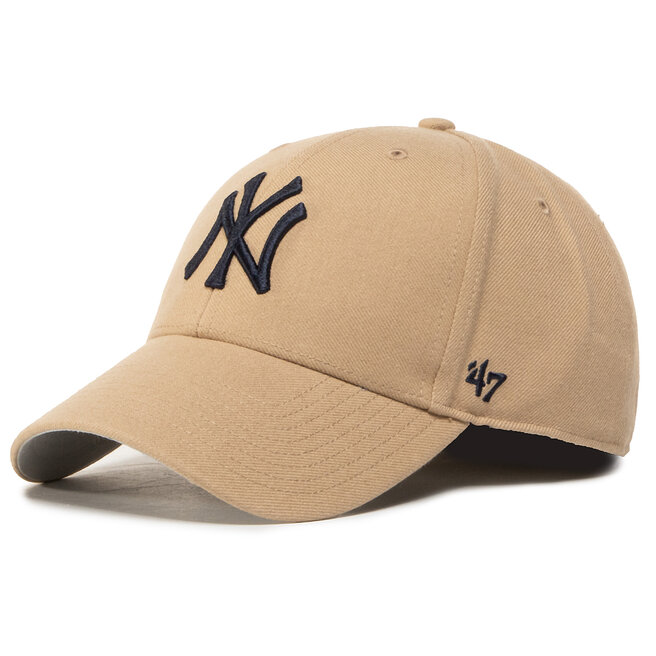 Șapcă 47 Brand Mlb New York Yankees B-MVP17WBV-KHA Khaki 47 Brand imagine noua