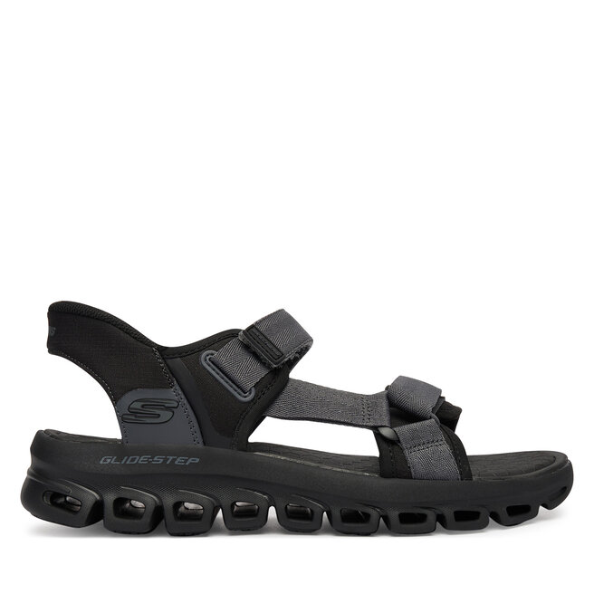 Sandały Skechers Glide Step Sandal 233382/BBK Czarny - męskie