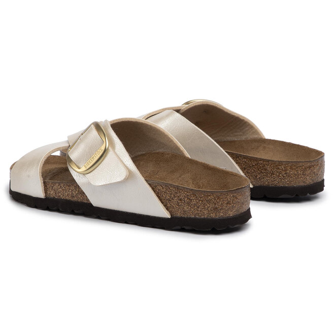 Iešļūcenes Birkenstock Siena Big Buckle 1016099 Graceful Pearl White |  eapavi.lv