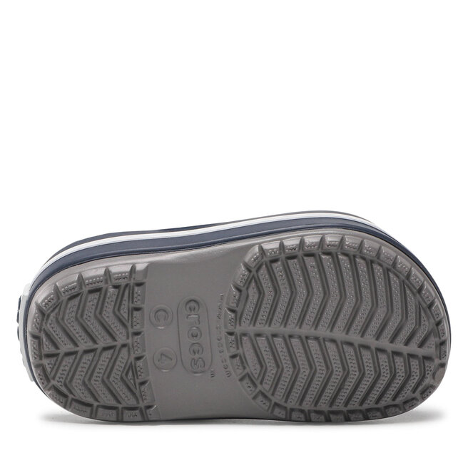 Crocs Șlapi Crocs Crocband Clog T 207005 Fumee/Blue Marine