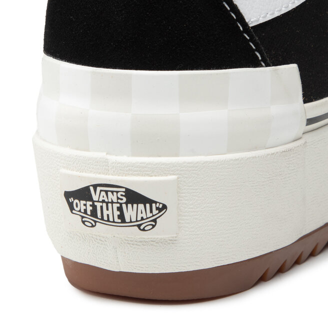Vans Сникърси Vans Sk8-Hi Stacked VN0A4BTW5ZN1 (Suedecanvas)Blkblncdbinc
