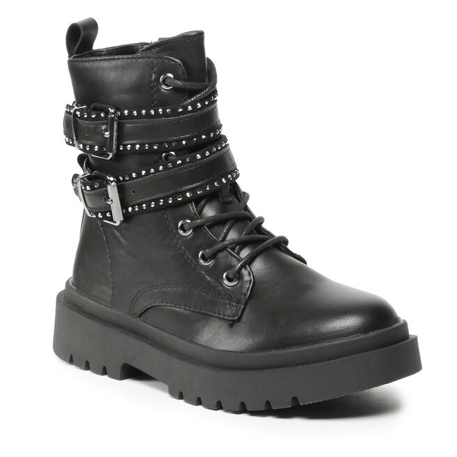 DeeZee Schnürstiefeletten DeeZee CS5592-09 Black