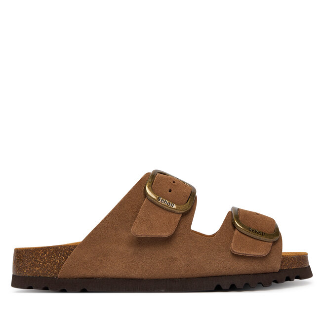 Klapki Scholl Noelle F00734 Brązowy -