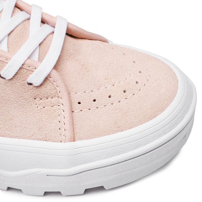 Vans rosa y sales gris