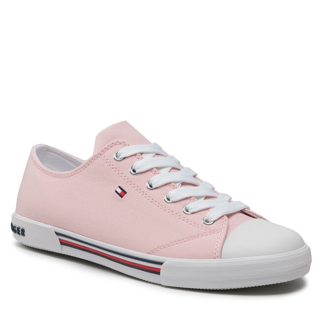 Pink tommy sneakers Clearance