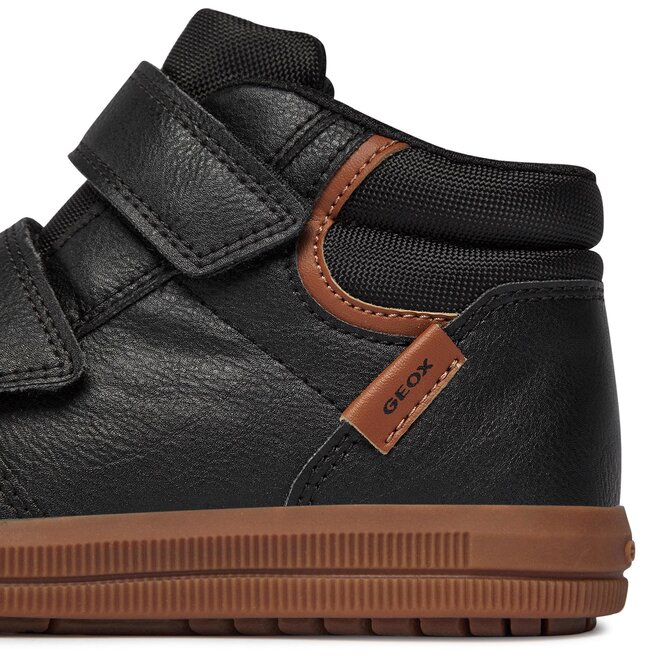 Geox Sneakers Geox J Arzach Boy J364AB 0MEFU C9209 S Black/Cognac