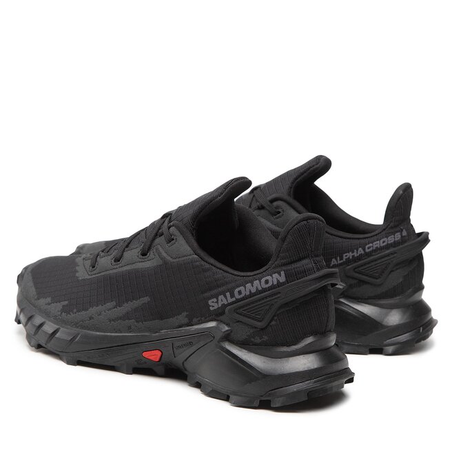 Salomon Pantofi Salomon Alphacross 4 470639 26 W0 Black/Black/Black