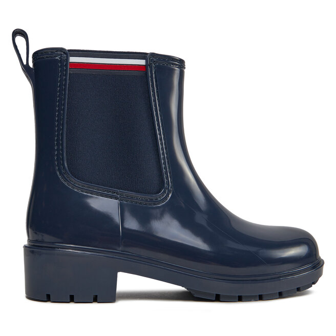 Kalosze Tommy Hilfiger Essential Corporate - Granatowy