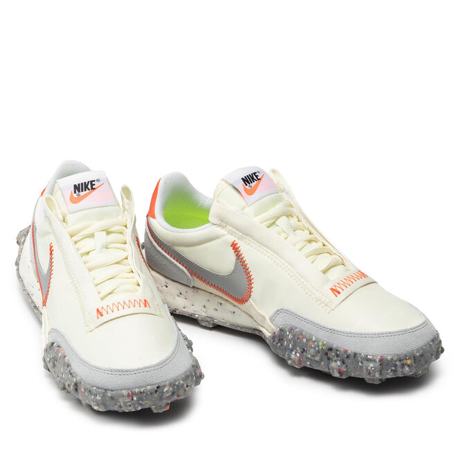 Nike Обувки Nike Waffle Racer Crater CT1983 105 Coconut Milk/Metallic Silver