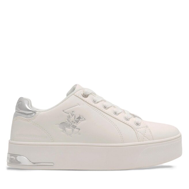 Sneakersy Beverly Hills Polo Club - Biały