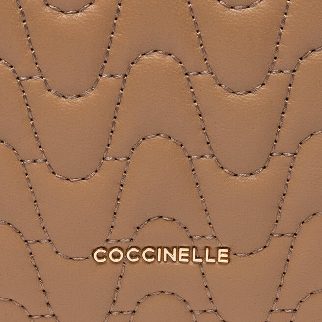 Coccinelle Дамска чанта Coccinelle MN7 Tebe Matelasse E5 MN7 55 I1 01 Nocciola W43