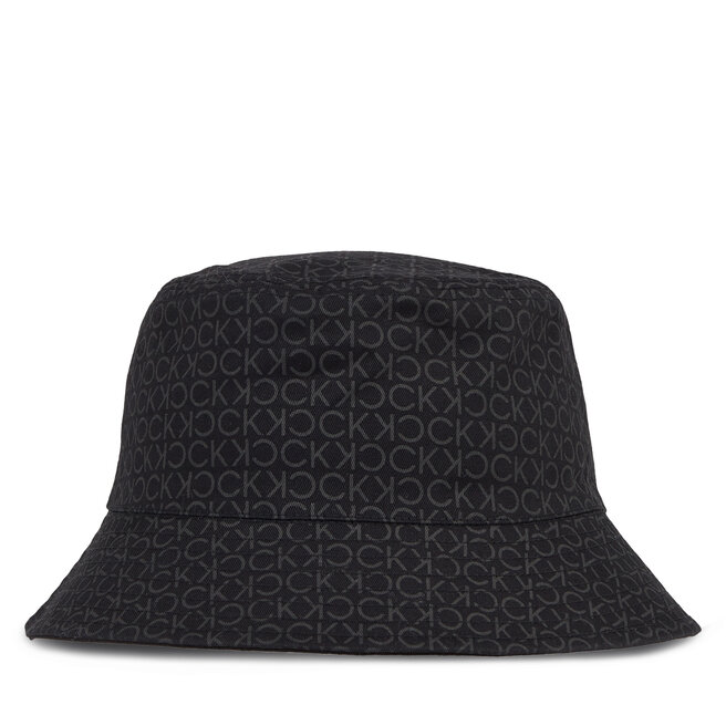 Calvin Klein Kalap Calvin Klein Monogram Reversible Bucket Hat K60K611158 Ck Black/Ck Black Mono BAX