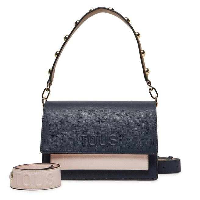 Torebka TOUS Audree Saffiano - Granatowy