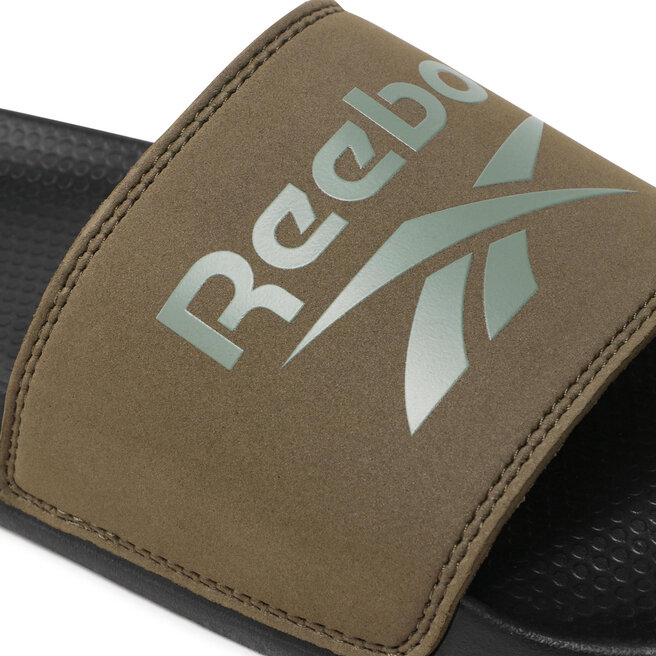 Reebok Șlapi Reebok Rbk Fulgere Slide FX3093 Army Green/Harmony Green/Black