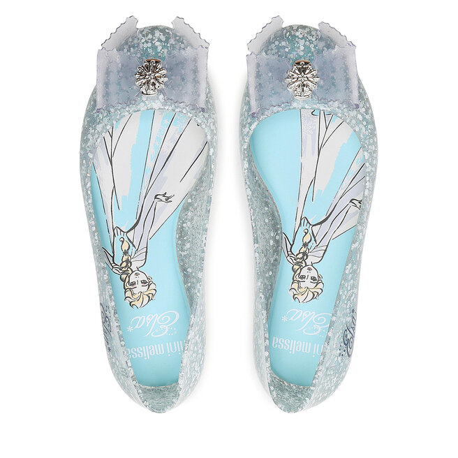 Melissa Balerini Melissa Mini Melissa Sweet Love + Disn 33448 Glitter Blue/Blue 54123