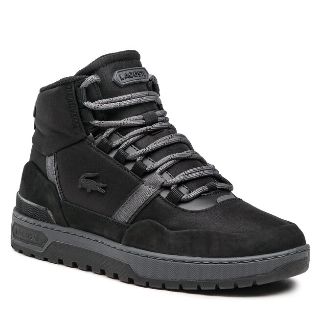 Sneakers Lacoste T-Clip Wntr Mid 222 Sma 7-44SMA00652327 Blk/Dk Gry 222 imagine noua