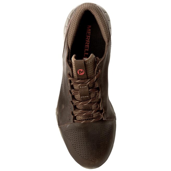 Merrell men's versent discount kavari lace leather sneaker