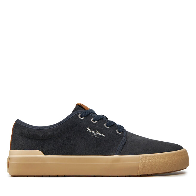 Sneakersy Pepe Jeans Ben Low - Granatowy