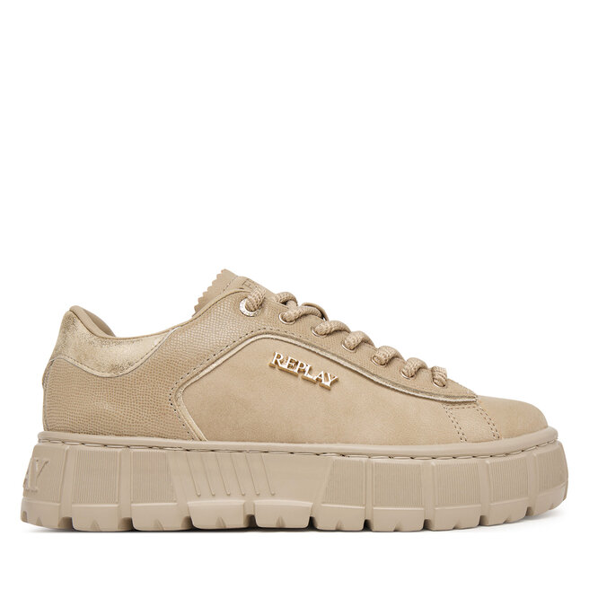 Sneakersy REPLAY GWZ7G .000.C0201S Beżowy