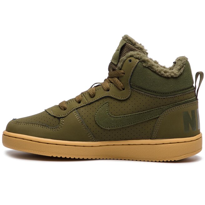 Zapatos Nike Court Mid Wntr GS AA3458 Olive Canvas/Olive Canvas • Www.zapatos.es