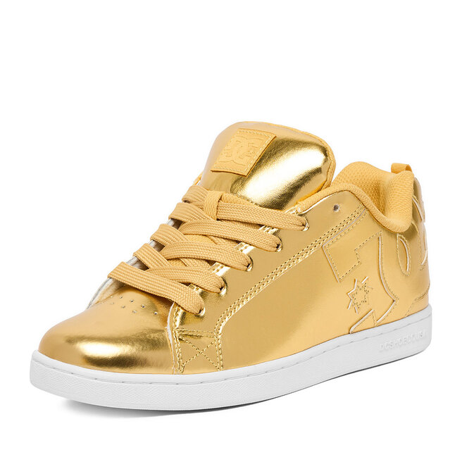 Sneakersy DC Shoes EO-COURT GRAFFIK DC01662116 Złoty - kobiece