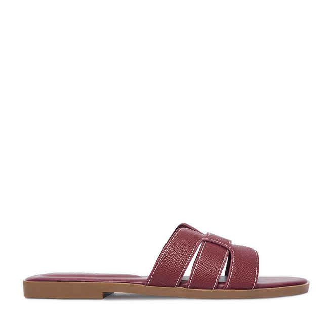 Klapki JENNY CEO-LB-F1061 Bordowy -