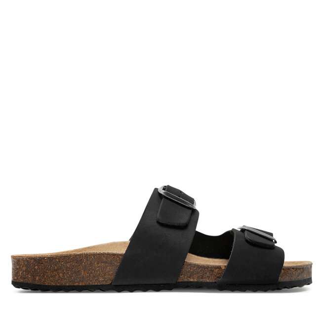 Klapki Geox D Brionia D35LSL 00032 - Czarny