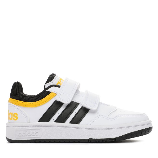 Sneakersy adidas Hoops Lifestyle IF5316 Biały - chłopięce