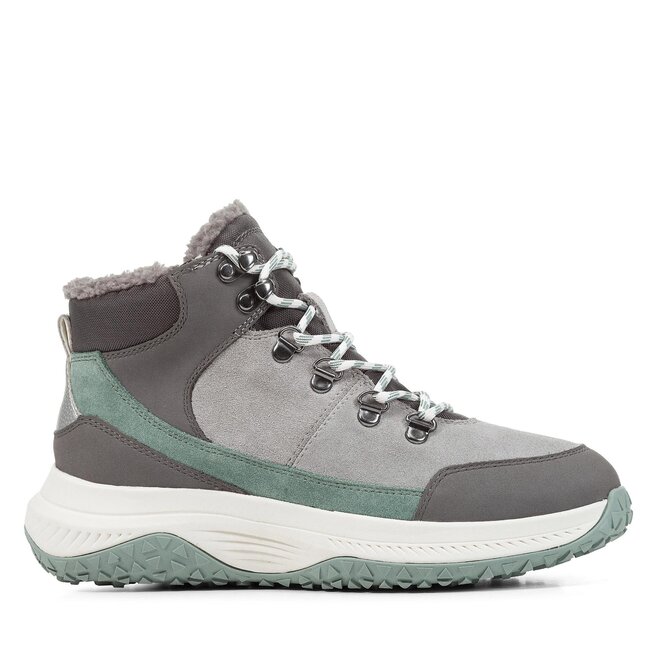 Sneakersy Geox D Oliviera + Grip D36VNC 02232 - Szary