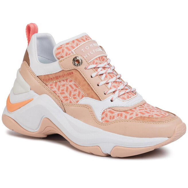 tommy monogram sneaker