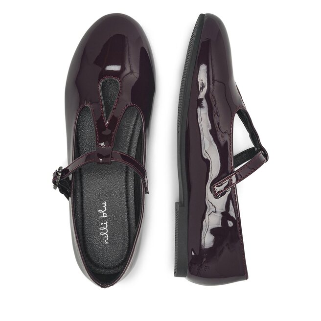 Nelli Blu Balerini Nelli Blu CM221210-1 Vișiniu