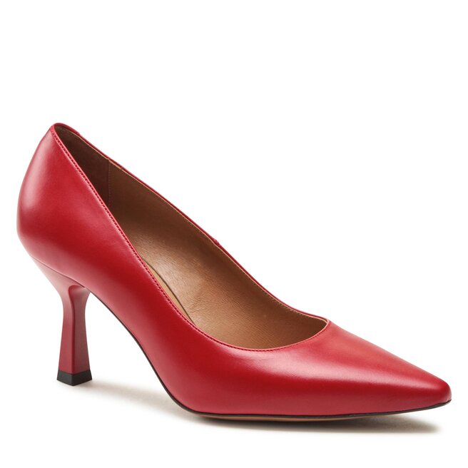 R.Polański Scarpe stiletto R.Polański 1275 Czerwony Lico