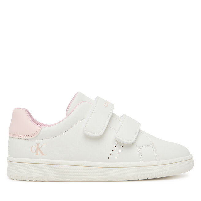 Sneakersy Calvin Klein Low Cut Velcro Sneaker - S Biały