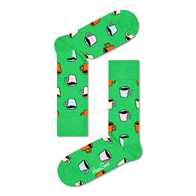 Șosete Înalte Unisex Happy Socks MCT01-7303 Verde epantofi-Accesorii-Textile-Șosete-Bărbați-Înalte imagine noua