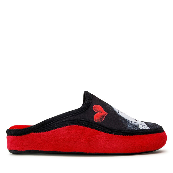 Manitu Παντόφλες Σπιτιού Manitu 330000-04 Rot/Schwarz