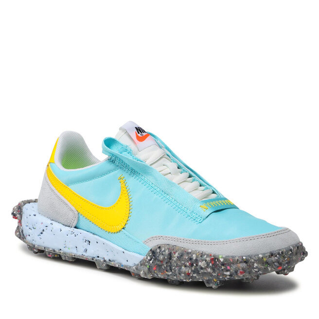 Pantofi Nike Waffle Racer Crater CT1983 400 Bleached Aqua/Speed Yellow 400 imagine noua