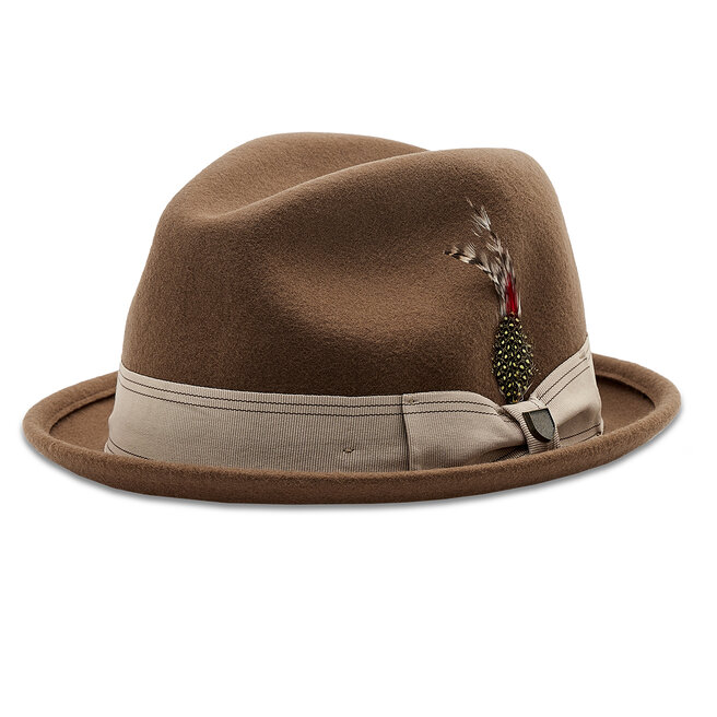 Pălărie Brixton Gain Fedora 10765 Desert Palm/Safari 10765 imagine noua