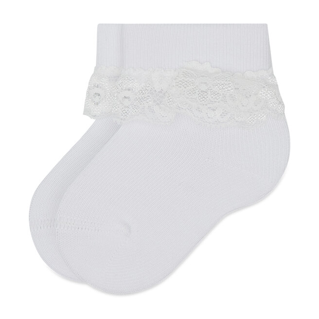 Κάλτσες Ψηλές Παιδικές NAME IT 13193143 White Alyssum