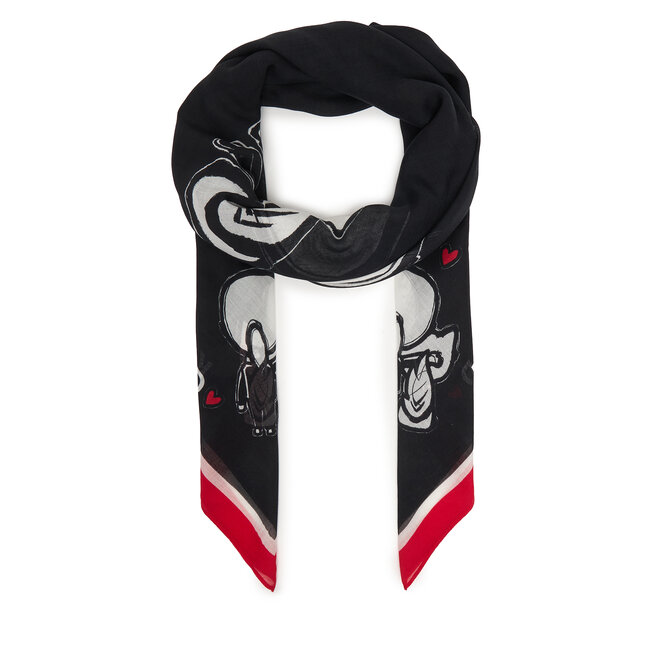 Chusta KARL LAGERFELD B1W33106 Czarny -