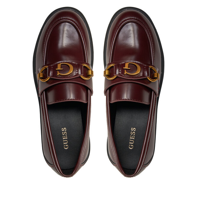 Guess Loaferek Guess Oragen FL8ONR LEA14 WINE