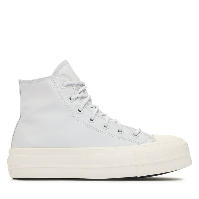 Trampki Converse Chuck Taylor All Star Lift Platform Leather - Błękitny