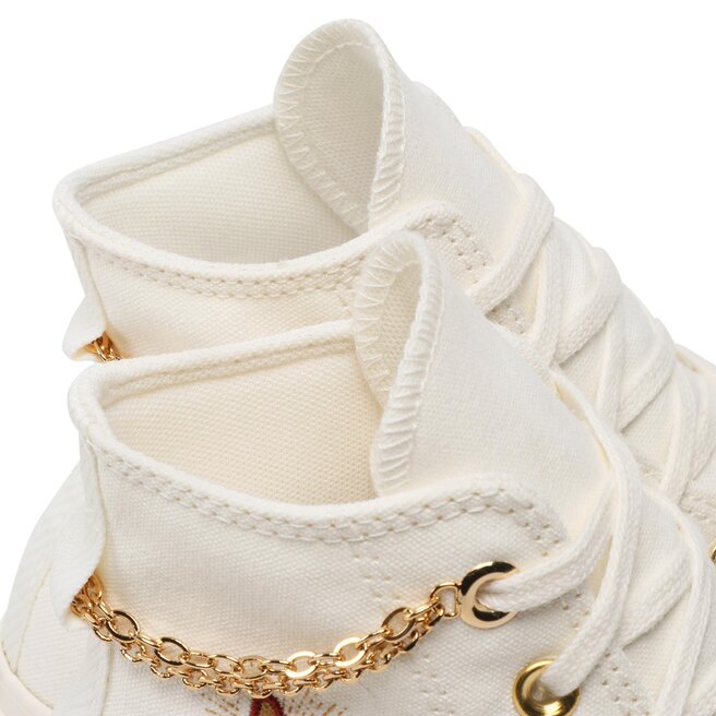 Converse Teniși Converse Ctas Lift Hi A04453C Egret/Thriftshop Yellow