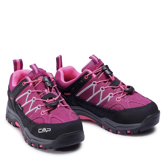CMP Bakancs CMP Kids Rigel Mid Trekking Shoe Wp 3Q13244 Berry/Pink Fluo 05HF