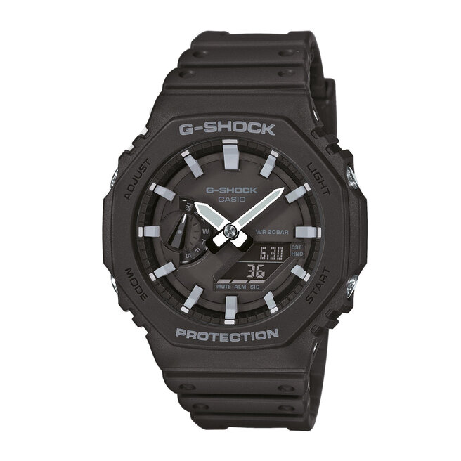 Laikrodis G-Shock GA-2100-1AER Black/Black • Www.eavalyne.lt