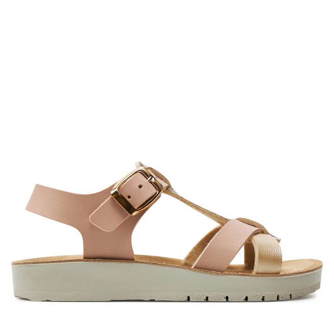 Sandały Geox J Sandal Costarei Gi J45EAG 05404 - S Różowy