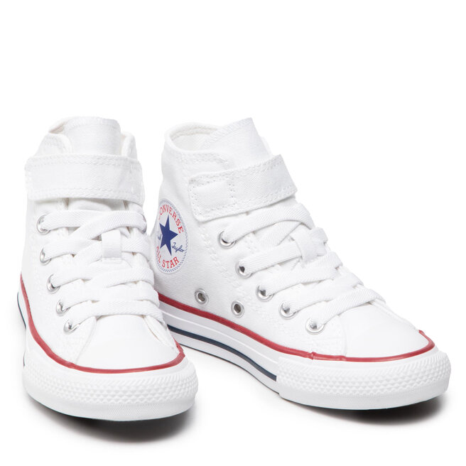 Converse Кецове Converse Ctas 1V Hi 372884C White/White/Natural