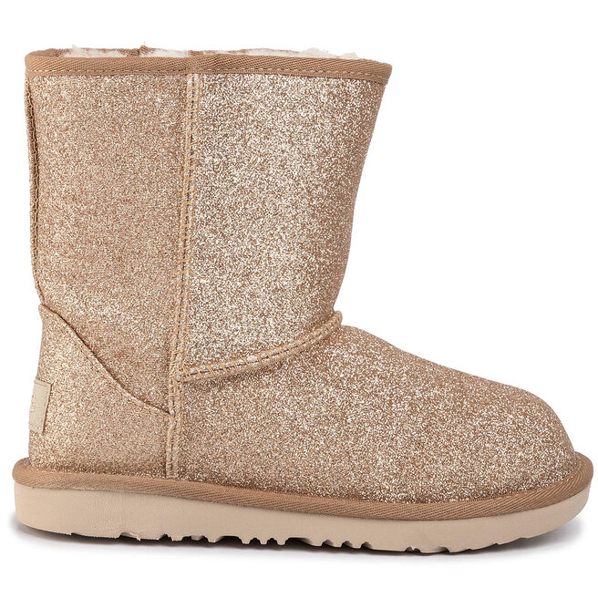 Ugg Cipő Ugg Kids' Classic Short II Glitter 1111852K Gold